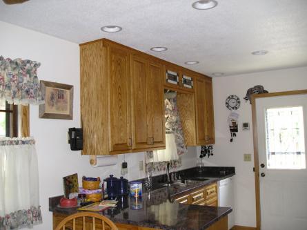 Oak Kitchen Full View