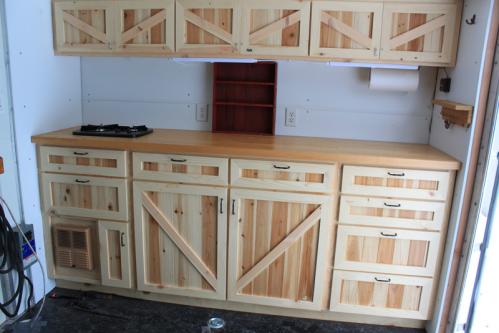 Pine/Cedar Cabinets