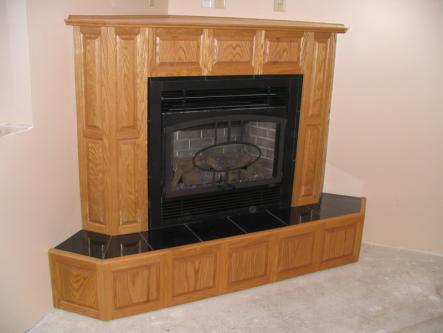Oak Fireplace Surround