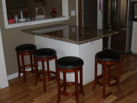 White Island with Large Drawers