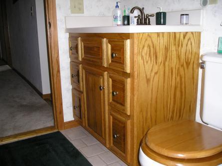 Oak Vanity