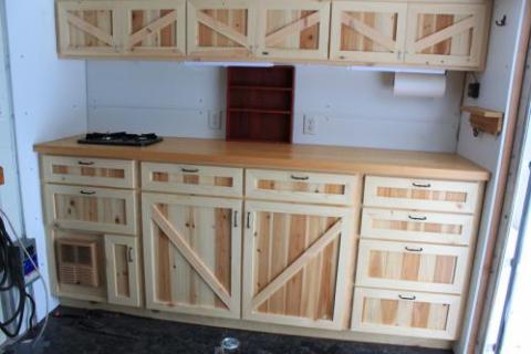 Pine/Cedar Cabinets